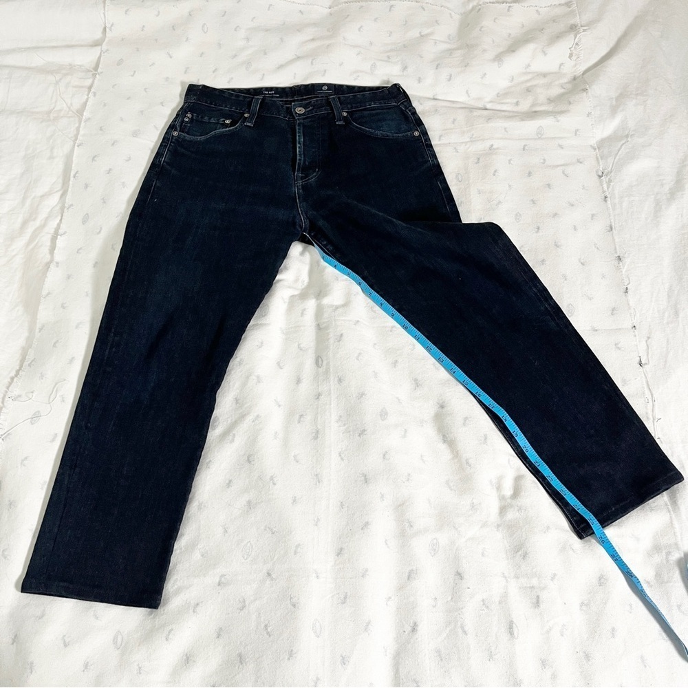 AG Adriano Goldschmied 'The Pipe' High Rise Cropped Jeans Vintage Wash Unisex 32 - Picture 11 of 16